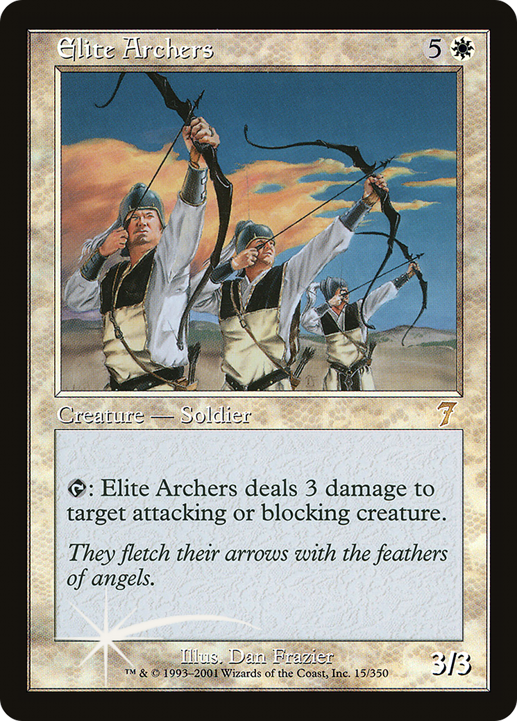 Elite Archers (7ED-15★) - 7th Edition Foil