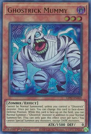 Ghostrick Mummy (GFP2-EN069) - Ghosts From the Past: The 2nd Haunting 1st Edition