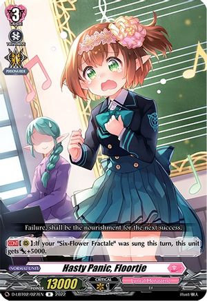 Hasty Panic, Floortje (D-LBT02/027EN) - D-LBT02: Lyrical Monasterio ~It's a New School Term!~