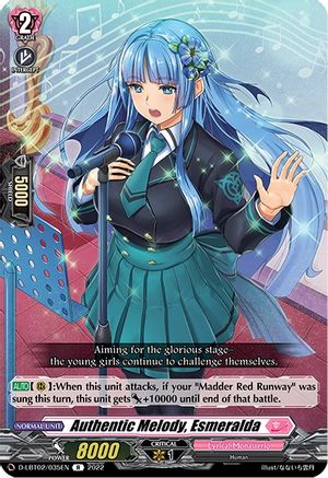 Authentic Melody, Esmeralda (D-LBT02/035EN) - D-LBT02: Lyrical Monasterio ~It's a New School Term!~