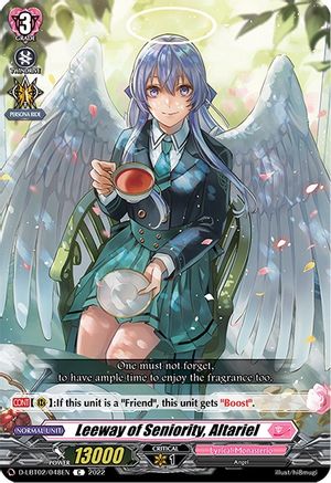 Leeway of Seniority, Altariel (D-LBT02/048EN) - D-LBT02: Lyrical Monasterio ~It's a New School Term!~
