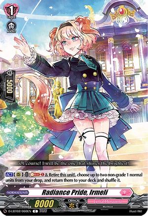 Radiance Pride, Irmeli (D-LBT02/060EN) - D-LBT02: Lyrical Monasterio ~It's a New School Term!~