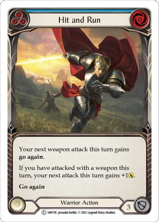 Hit and Run (Blue) (1HP176) - History Pack Vol.1