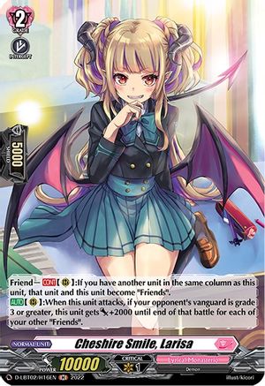 Cheshire Smile, Larisa (Holo) (D-LBT02/H16EN) - D-LBT02: Lyrical Monasterio ~It's a New School Term!~