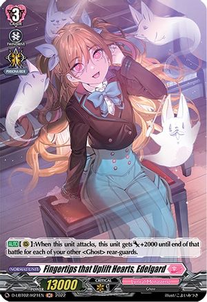 Fingertips that Uplift Hearts, Edelgard (Holo) (D-LBT02/H21EN) - D-LBT02: Lyrical Monasterio ~It's a New School Term!~