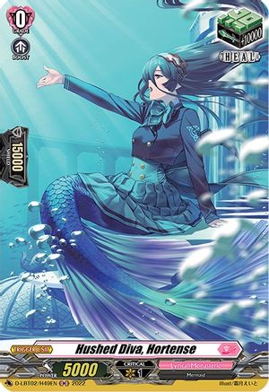 Hushed Diva, Hortense (Holo) (D-LBT02/H49EN) - D-LBT02: Lyrical Monasterio ~It's a New School Term!~