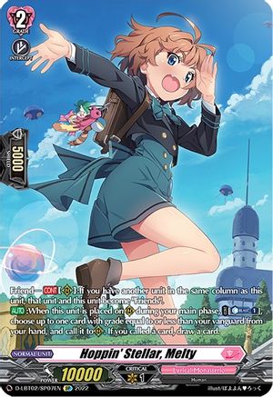 Hoppin' Stellar, Melty (SP) (D-LBT02/SP07EN) - D-LBT02: Lyrical Monasterio ~It's a New School Term!~