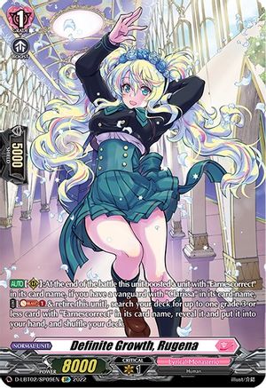 Definite Growth, Rugena (SP) (D-LBT02/SP09EN) - D-LBT02: Lyrical Monasterio ~It's a New School Term!~