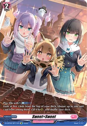 SweetxSweet (SP) (D-LBT02/SP11EN) - D-LBT02: Lyrical Monasterio ~It's a New School Term!~
