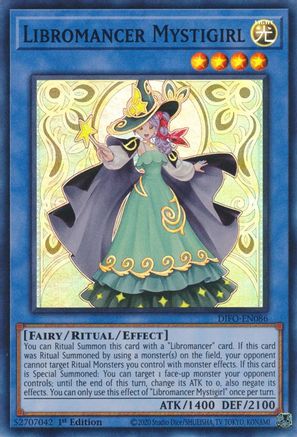 Libromancer Mystigirl (DIFO-EN086) - Dimension Force 1st Edition