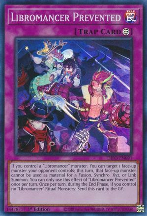 Libromancer Prevented (DIFO-EN091) - Dimension Force 1st Edition