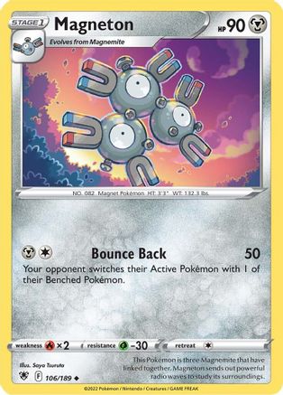Magneton 106/189 SWSH10 Astral Radiance - Uncommon