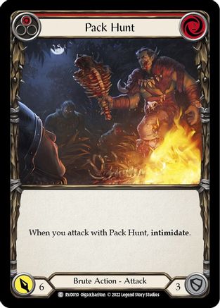 Pack Hunt (RVD010) - Classic Battles: Rhinar vs Dorinthea