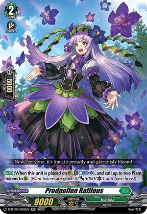 Prodpollen Rafilous (D-BT05/035EN) - D-BT05: Triumphant Return of the Brave Heroes