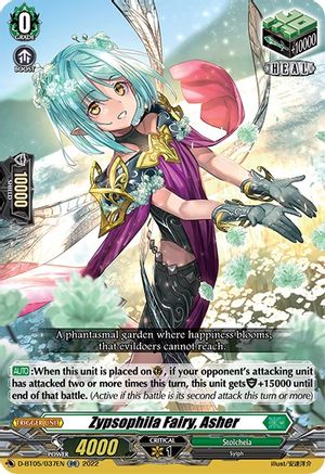 Zypsophila Fairy, Asher (D-BT05/037EN) - D-BT05: Triumphant Return of the Brave Heroes