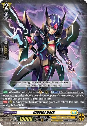 Blaster Dark (D-BT05/049EN) - D-BT05: Triumphant Return of the Brave Heroes