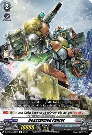 Heavyarmed Panzer (D-BT05/067EN) - D-BT05: Triumphant Return of the Brave Heroes