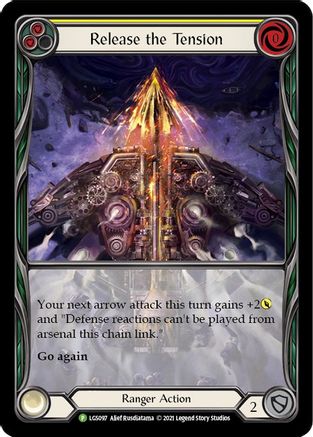 Release the Tension (Yellow) LGS097 (LGS097) - Flesh and Blood: Promo Cards Rainbow Foil