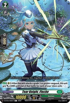 Tear Knight, Fleche (D-BT05/086EN) - D-BT05: Triumphant Return of the Brave Heroes