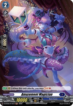 Amazement Magician (Holo) (D-BT05/H14EN) - D-BT05: Triumphant Return of the Brave Heroes