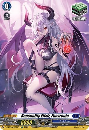Sensuality Elixir, Faevronia (D-BT05/WO01EN) - D-BT05: Triumphant Return of the Brave Heroes