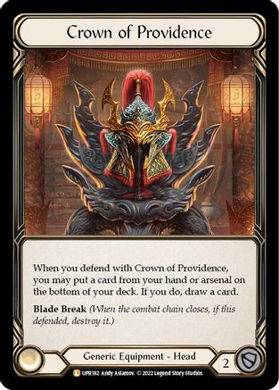 Crown of Providence (UPR182) - Uprising Rainbow Foil