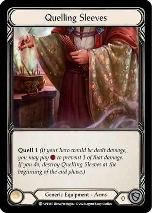 Quelling Sleeves (UPR185) - Uprising Cold Foil