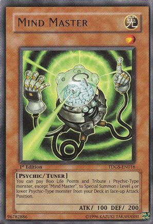 Mind Master (TDGS-EN016) - The Duelist Genesis Unlimited