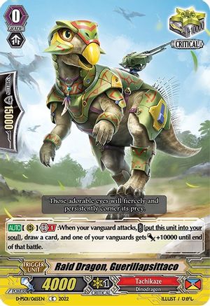 Raid Dragon, Guerillapsittaco (D-PS01/065EN) - D-PS01: P Clan Collection 2022