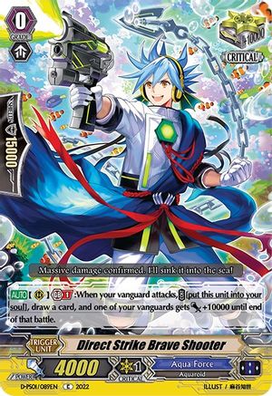 Direct Strike Brave Shooter (D-PS01/089EN) - D-PS01: P Clan Collection 2022