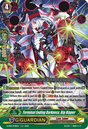 Terminal Ending Darkness, Big Ripper (D-PS01/038EN) - D-PS01: P Clan Collection 2022