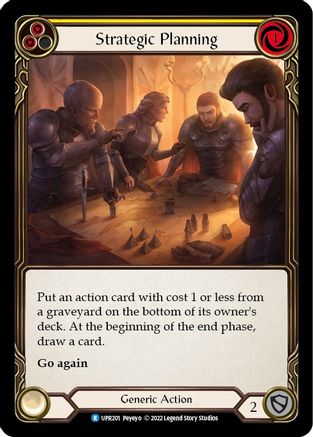 Strategic Planning (Yellow) (UPR201) - Uprising Rainbow Foil