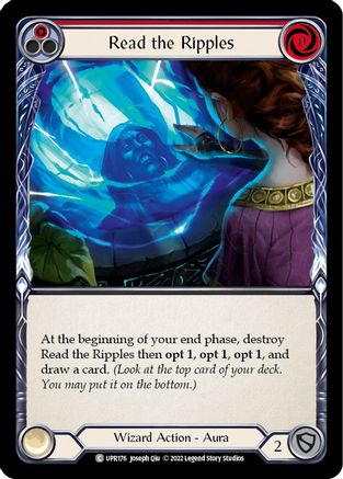 Read the Ripples (Red) (UPR176) - Uprising Rainbow Foil