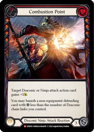 Combustion Point (UPR050) - Uprising Rainbow Foil