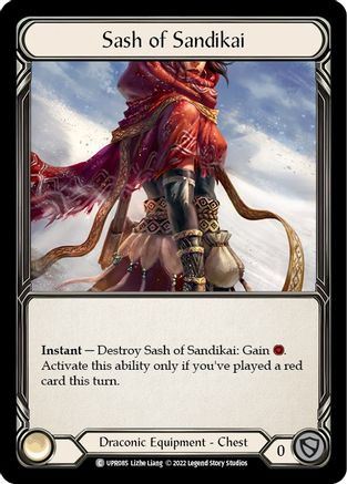 Sash of Sandikai (UPR085) - Uprising Cold Foil