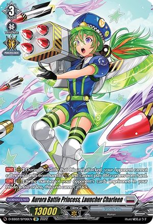 Aurora Battle Princess, Launcher Charleen (SP) (D-SS02/SP06EN) - D-SS02: Festival Collection 2022