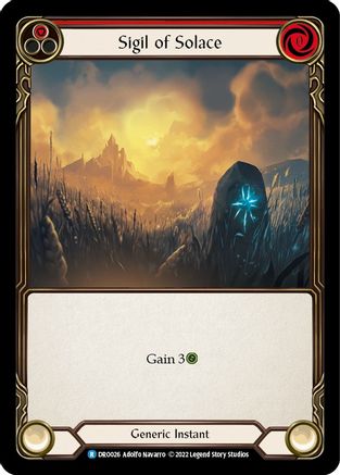Sigil of Solace (DRO026) - Blitz Deck: Uprising - Dromai