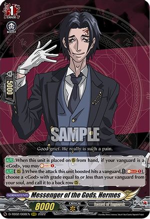 Messenger of the Gods, Hermes (D-TB02/008EN) - D-TB02: Record of Ragnarok
