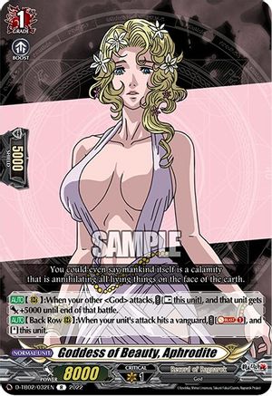 Goddess of Beauty, Aphrodite (D-TB02/032EN) - D-TB02: Record of Ragnarok