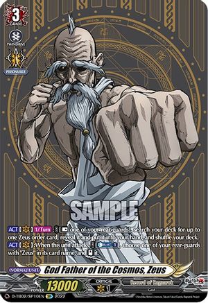 God Father of the Cosmos, Zeus (SP) (D-TB02/SP10EN) - D-TB02: Record of Ragnarok