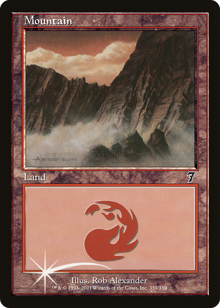 Mountain (7ED-339★) - 7th Edition