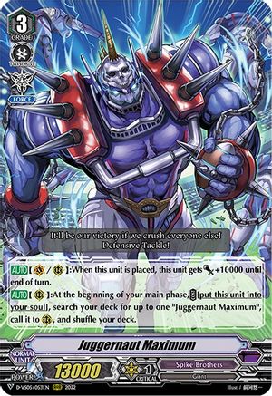 Juggernaut Maximum (D-VS05/053EN) - D-VS05: V Clan Collection Vol.5