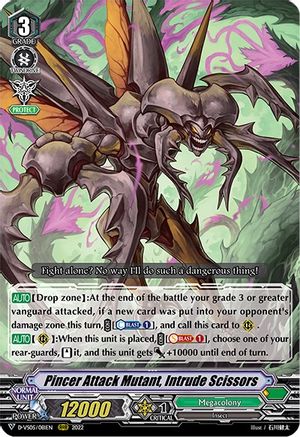 Pincer Attack Mutant, Intrude Scissors (D-VS05/081EN) - D-VS05: V Clan Collection Vol.5