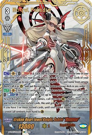 Broken Heart Jewel Knight, Ashlei "Reverse" (VSR) (D-VS05/VSR01EN) - D-VS05: V Clan Collection Vol.5