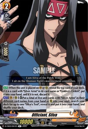Officiant, Silva (D-TB03/067EN) - D-TB03: Shaman King