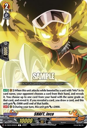 SHAFT, Joco (D-TB03/099EN) - D-TB03: Shaman King
