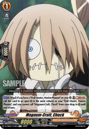 Magnum-Craft, Chuck (D-TB03/113EN) - D-TB03: Shaman King