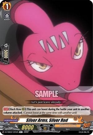 Silver Arms, Silver Rod (D-TB03/121EN) - D-TB03: Shaman King