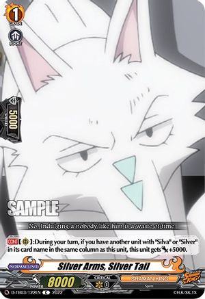 Silver Arms, Silver Tail (D-TB03/122EN) - D-TB03: Shaman King