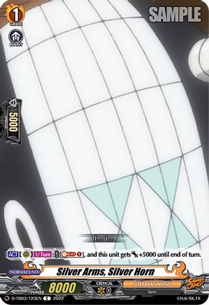 Silver Arms, Silver Horn (D-TB03/123EN) - D-TB03: Shaman King